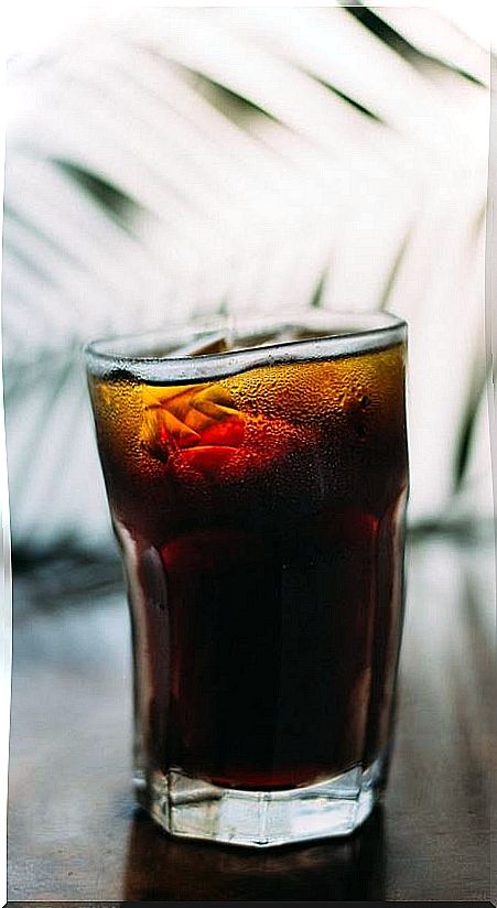 Glass of cola